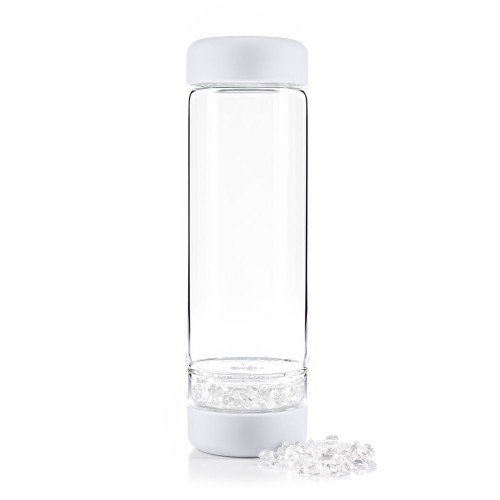 Inu! Crystal Water Bottle - Cloud White
